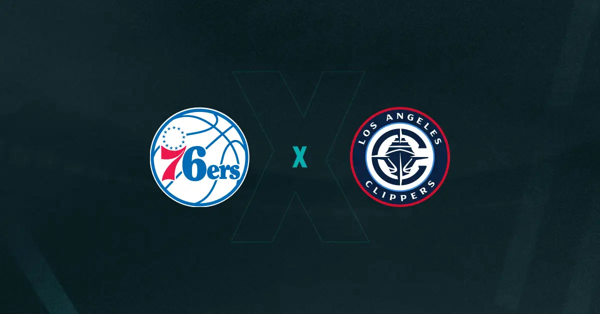 Escudos de 76ers x Clippers