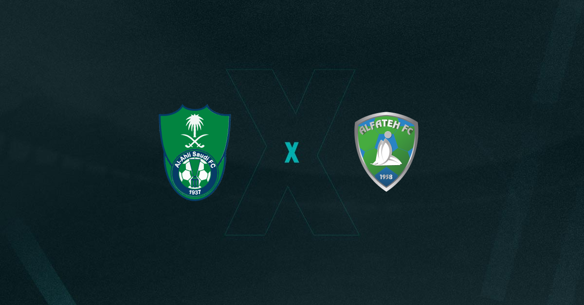 Al-Ahli e Al-Fateh se enfrentam na rodada do Campeonato Saudita.