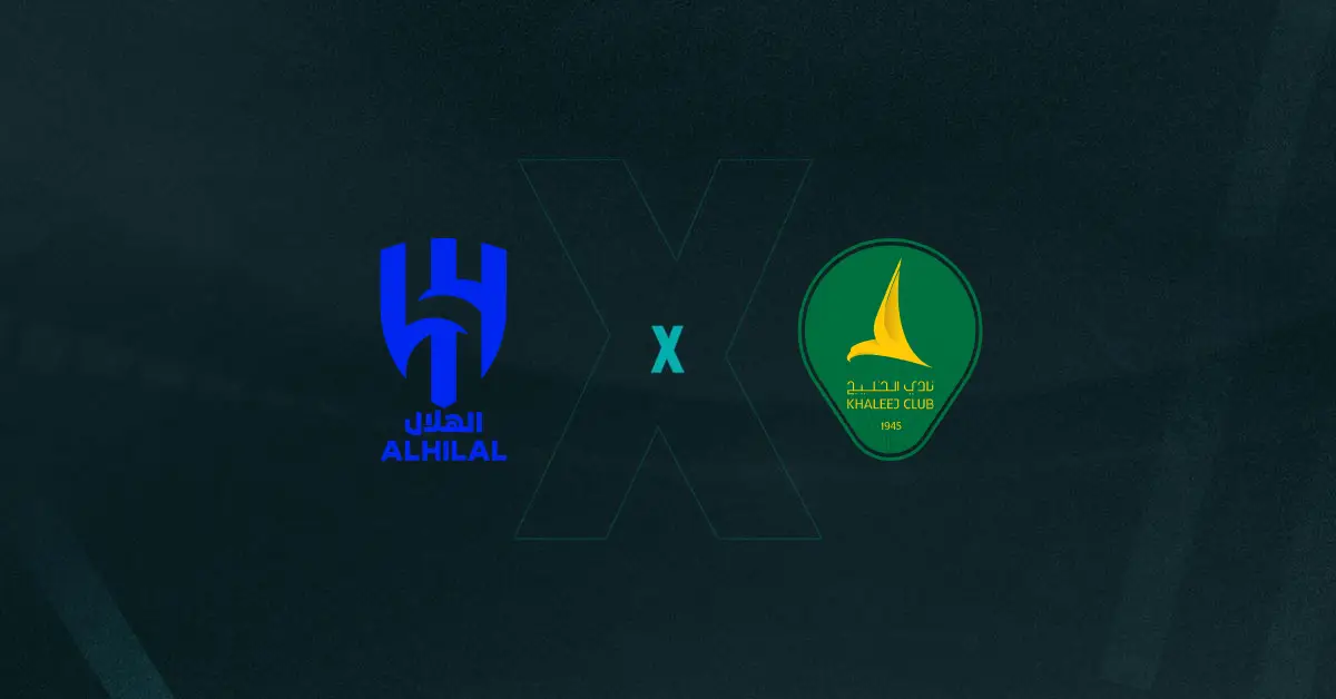 Escudos de Al-Hilal x Al-Khaleej