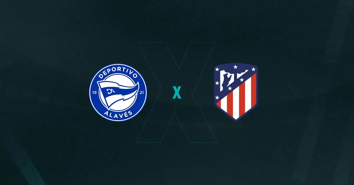 Escudos de Alavés x Atlético de Madrid