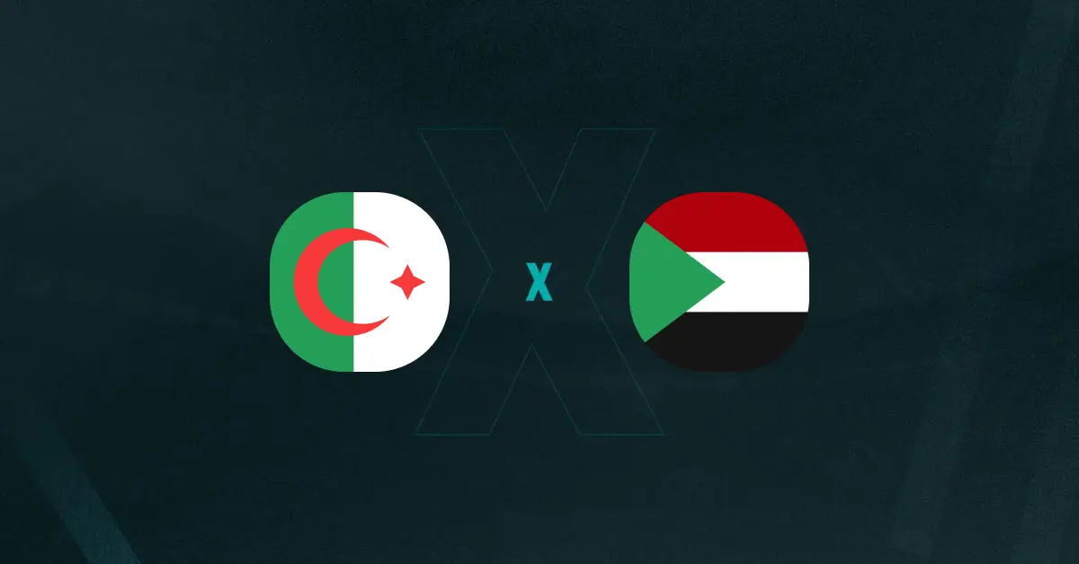 Escudos de Argélia x Sudão