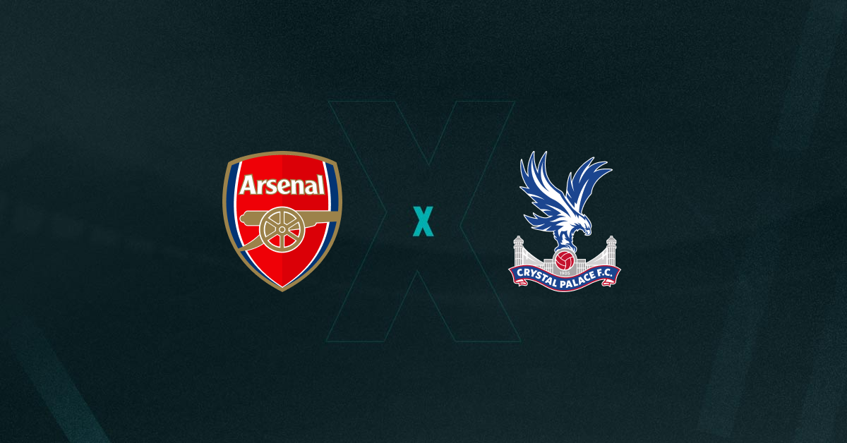 Arsenal e Crystal Palace se enfrentam na rodada das quartas de final da Copa da Liga Inglesa.