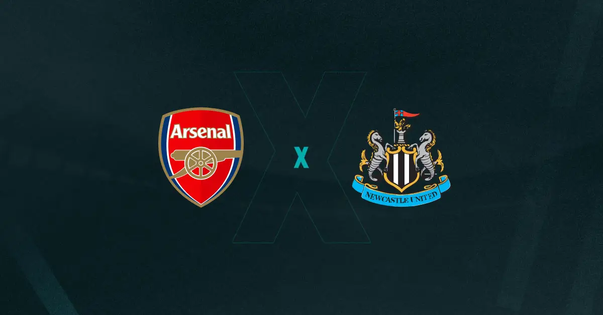 escudos de Arsenal x Newcastle