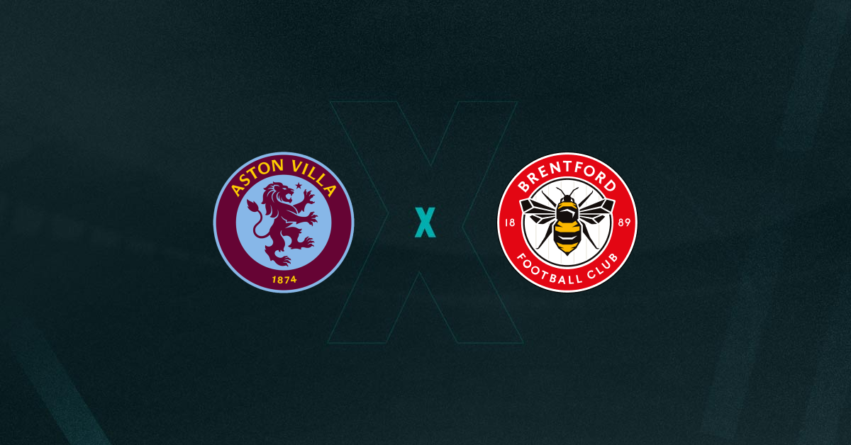 Aston Villa e Brentford enfrentam na Premier League.