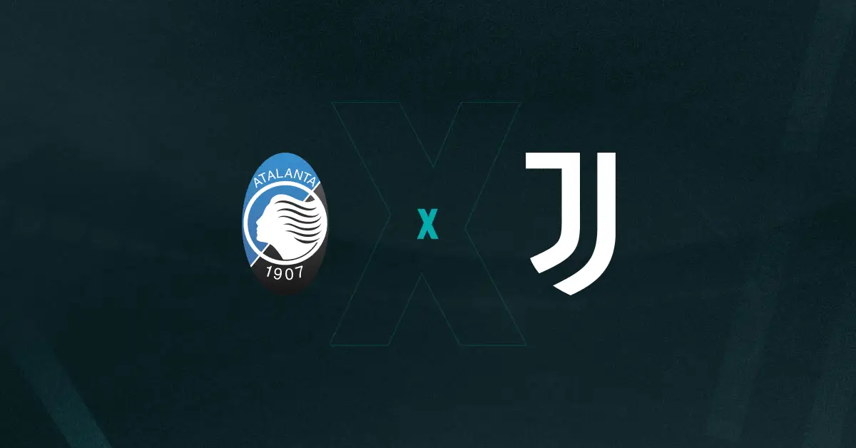 Escudos de Atalanta e Juventus