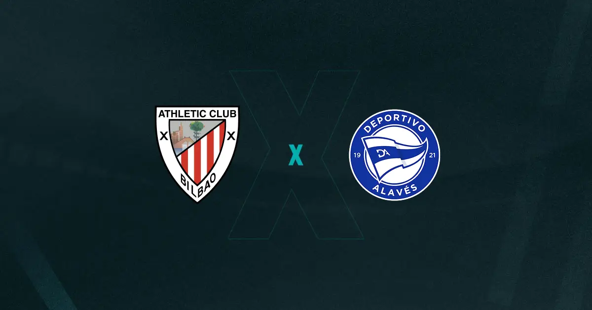 Escudos de Athletic Bilbao x Deportivo Alavés