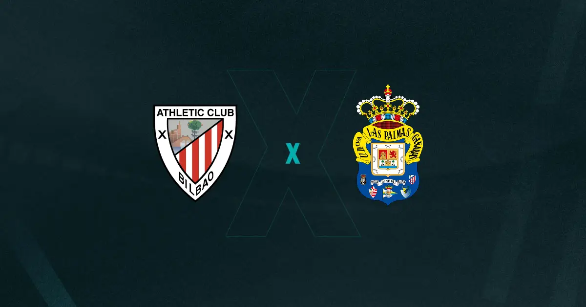 Escudos de Athletic Bilbao x Las Palmas