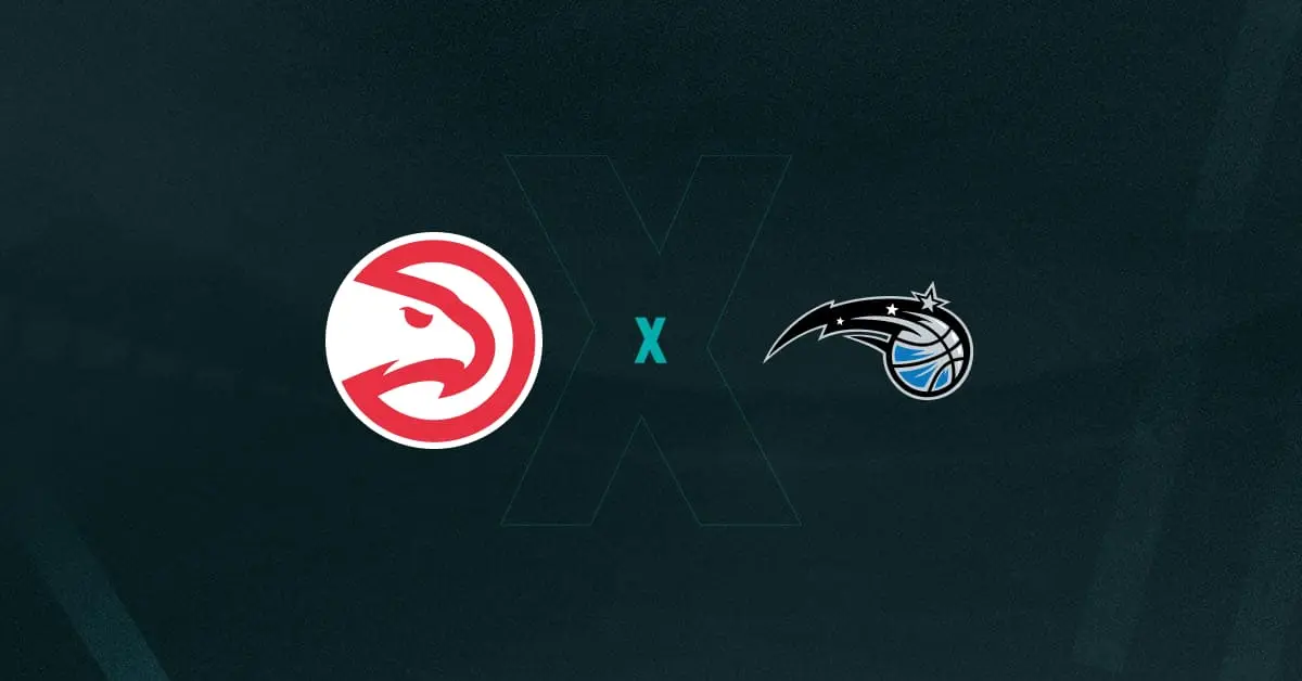 Escudos de Atlanta Hawks x Orlando Magic