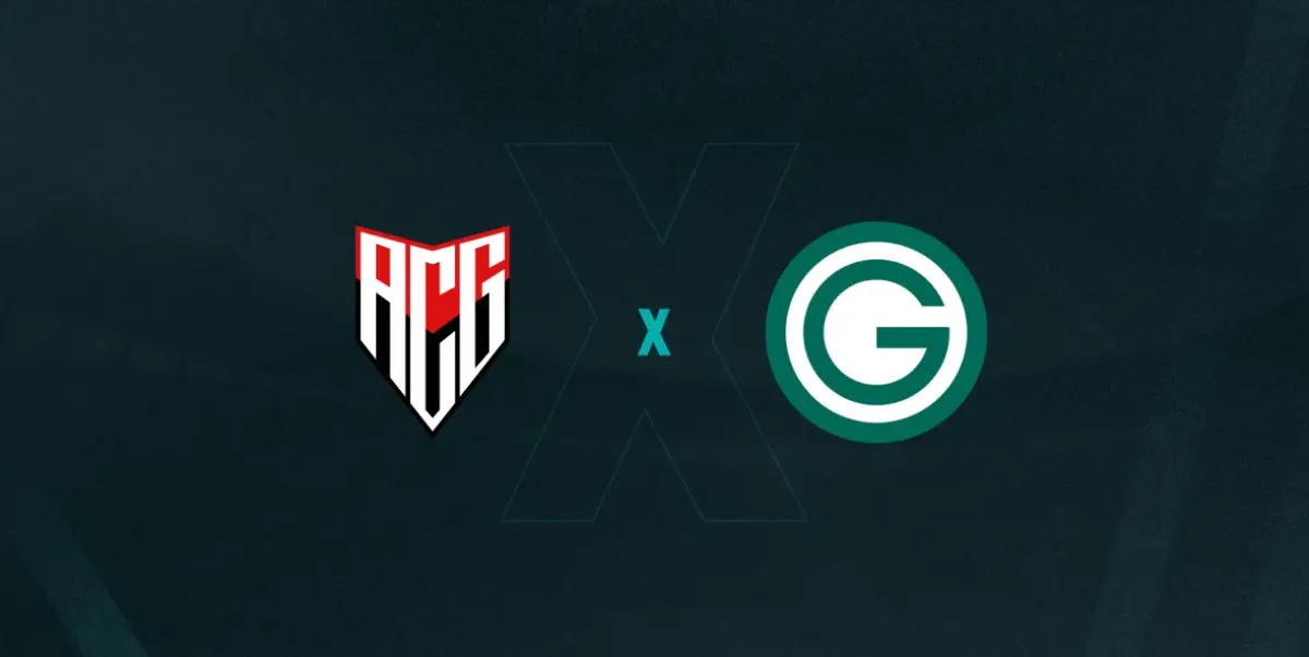 Escudos de Atlético-GO x Goiás, que se enfrentam pela Série B do Brasileirão 2025