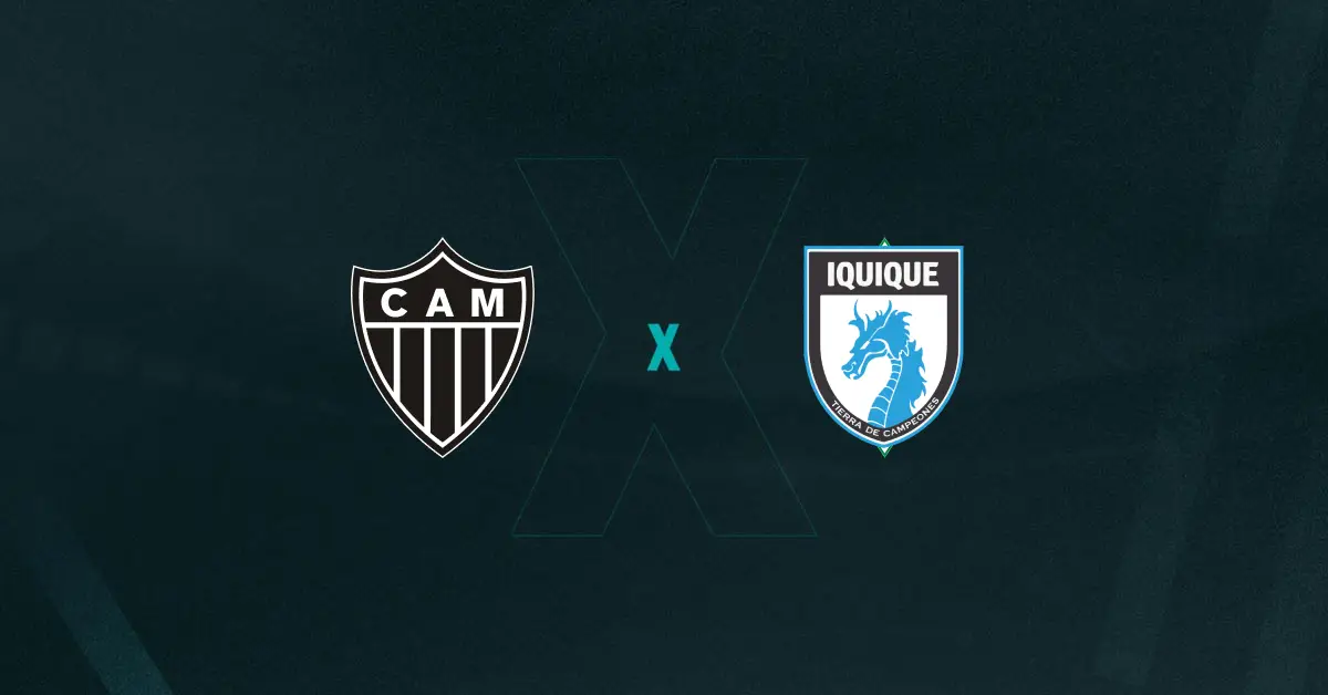 Escudos de Atlético-MG x Iquique