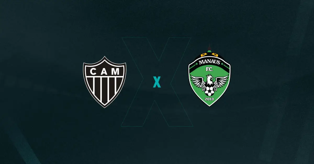Escudos de Atlético-MG x Manaus