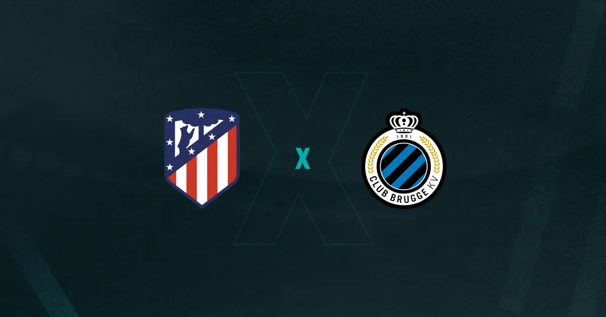 Atlético Madrid x Club Brugge Palpites