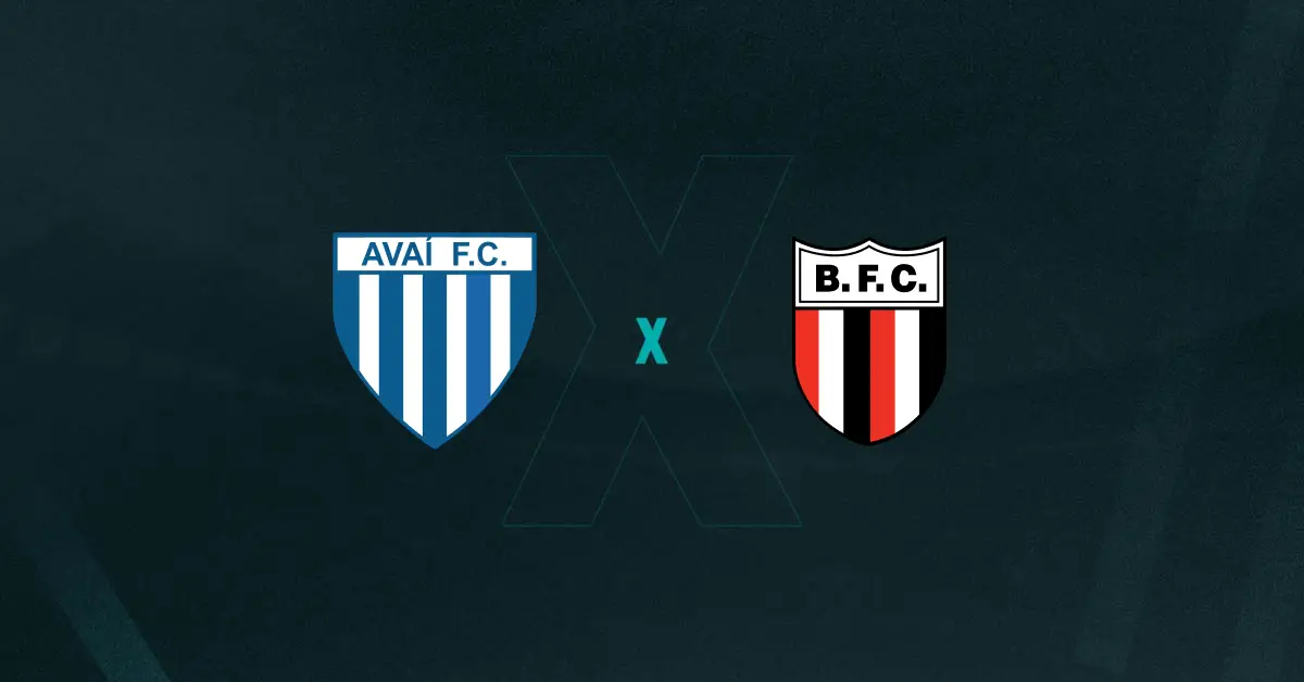 Escudos de Avaí x Botafogo-SP