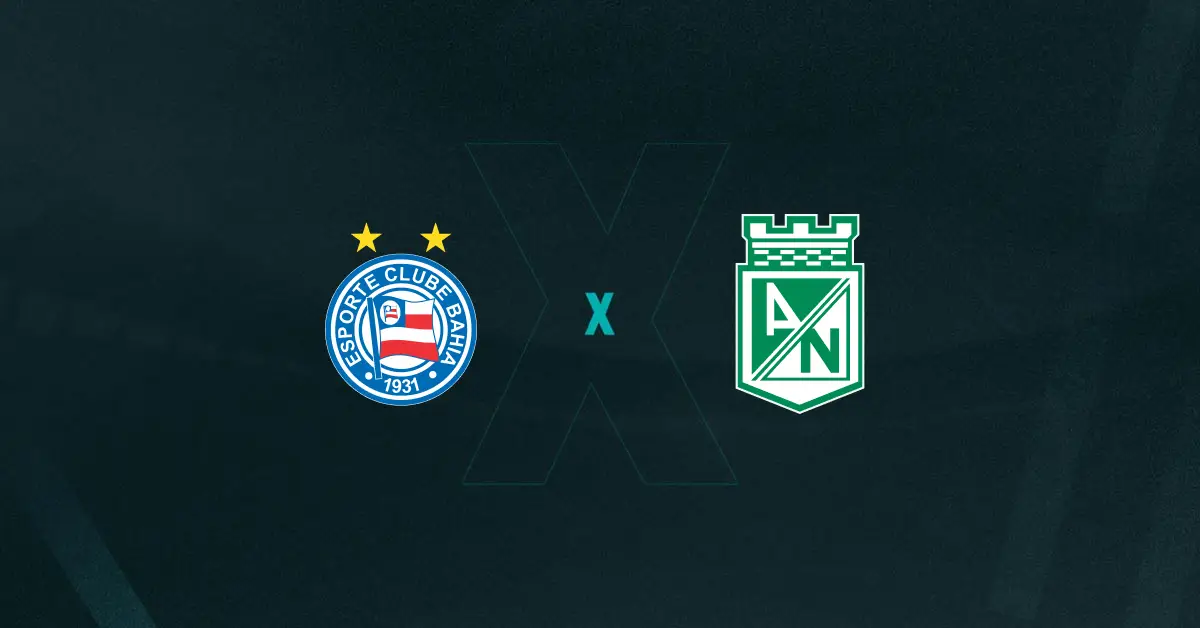 Escudos de Bahia x Atletico Nacional