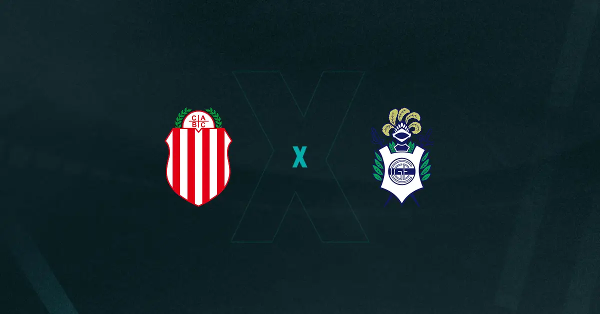 Escudos de Barracas Central x Gimnasia y Esgrima, que se enfrentam pelo Campeonato Argentino