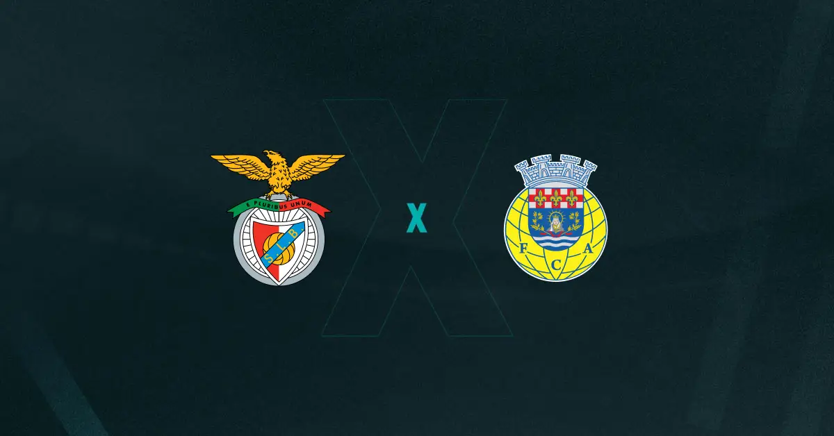 Escudos de Benfica x Arouca