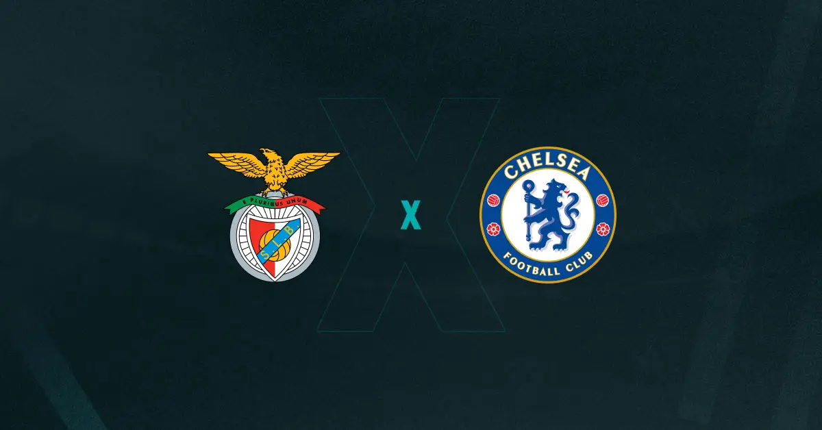 Escudos de Benfica x Chelsea