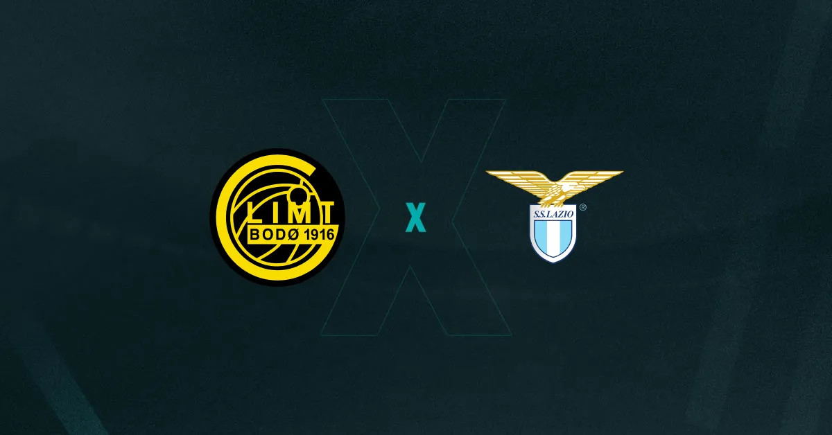 Escudos de Bodo/Glimt e Lazio, que duelam pelas quartas da Europa League