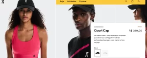 Boné de João Fonseca em Roland Garros