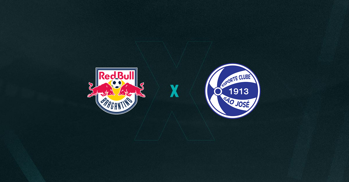 Escudos de Bragantino x São José-RS, que se enfrentam hoje pela segunda fase da Copa do Brasil 2025.