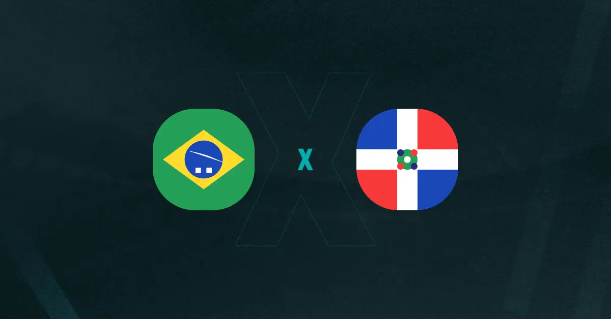 Escudos de Brasil x República Dominicana