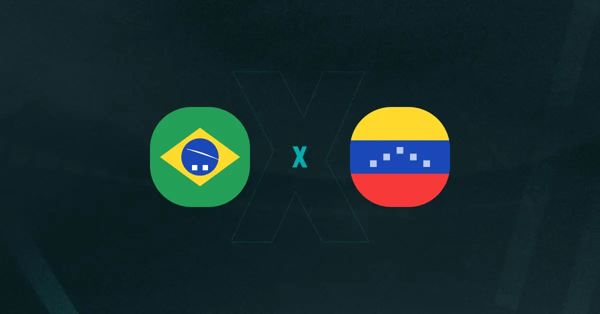 Escudos de Brasil x Venezuela