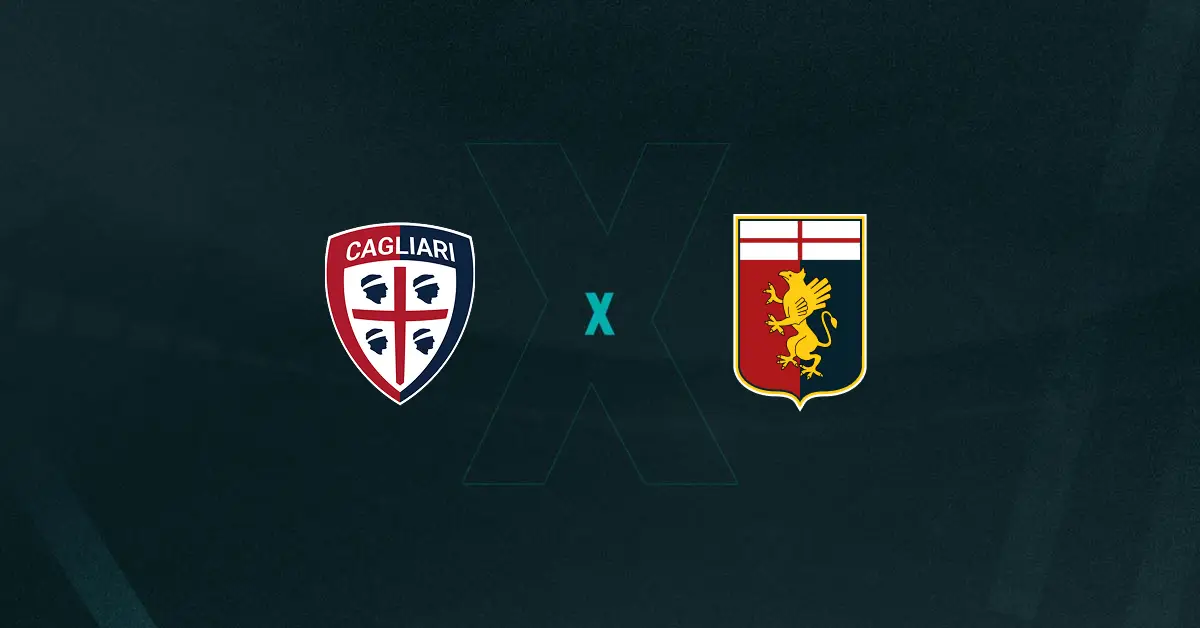 Escudos de Cagliari x Genoa