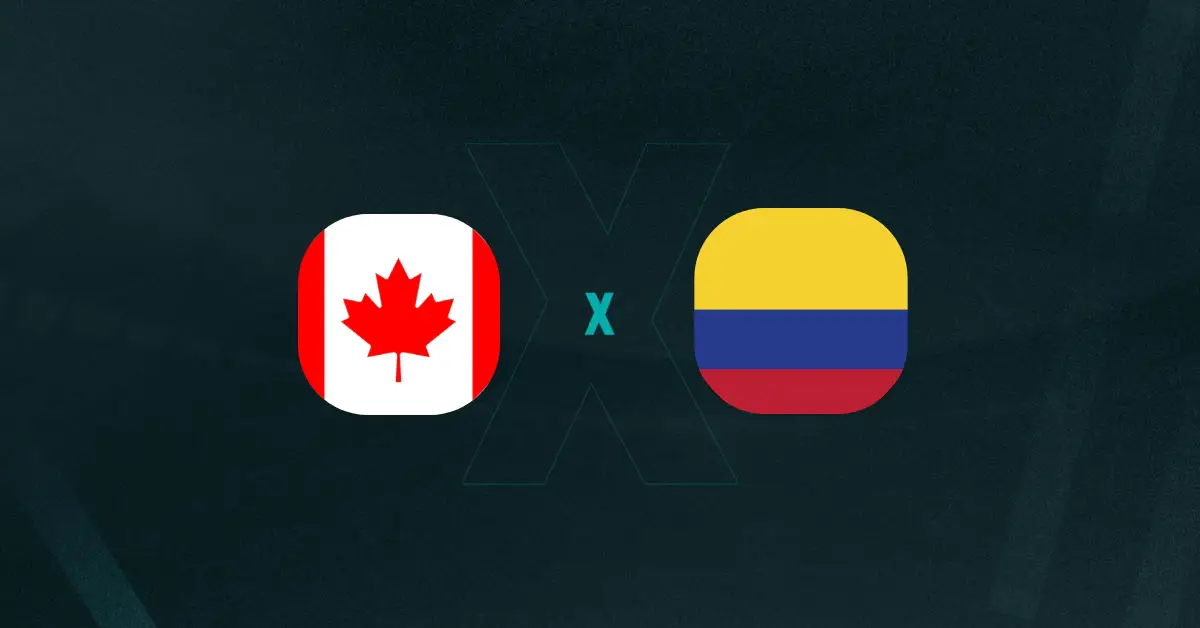 Escudos de Canadá x Colômbia