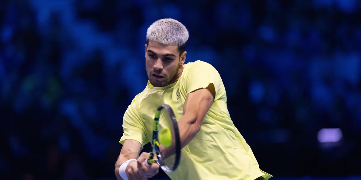 Carlos Alcaraz no ATP Finals 2025