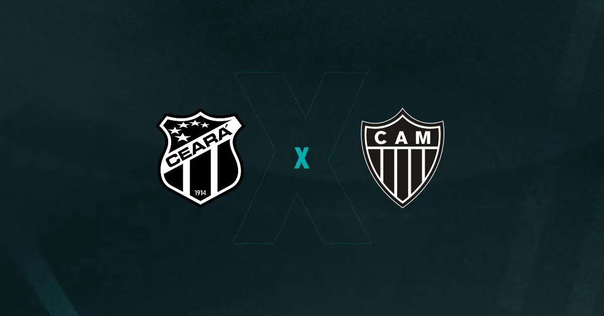 Escudos de Ceará x Atlético-MG