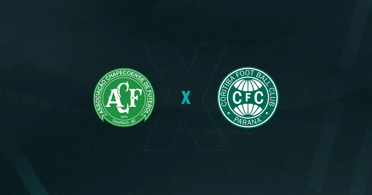 Escudos de Chapecoense x Coritiba