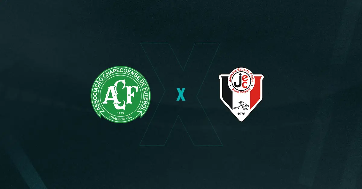 Escudos de Chapecoense x Joinville