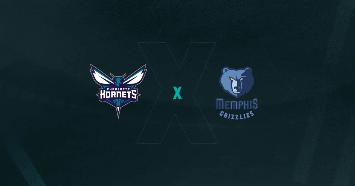 Escudos de Charlotte Hornets x Memphis Grizzlies