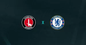 Escudos de Charlton x Chelsea