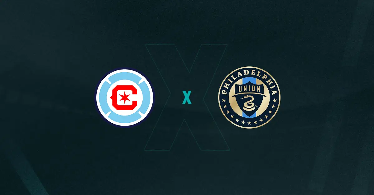 escudos de Chicago Fire x Philadelphia Union