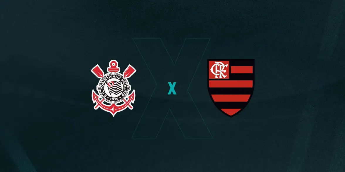 Escudos de Corinthians x Flamengo