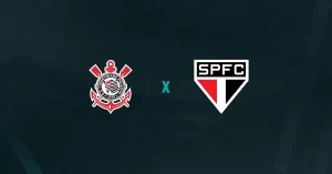 Escudos de Corinthians x São Paulo, que se enfrentam pelo Paulistão