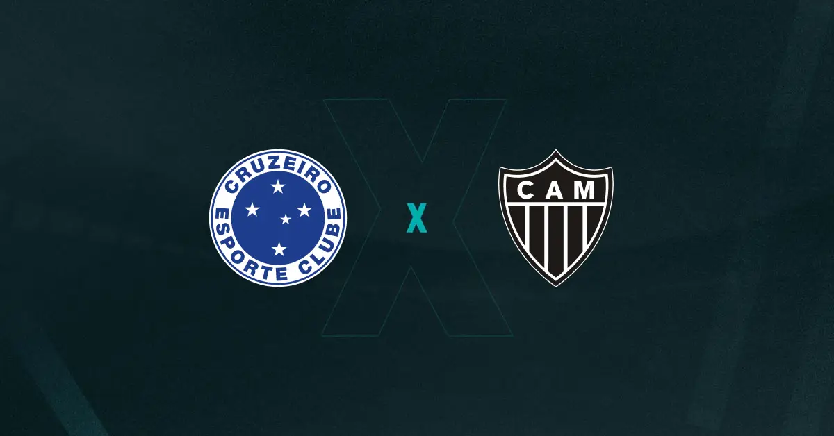 Escudos de Cruzeiro x Atlético-MG