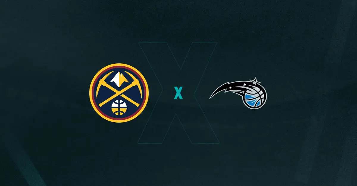 Escudos de Denver Nuggets x Orlando Magic