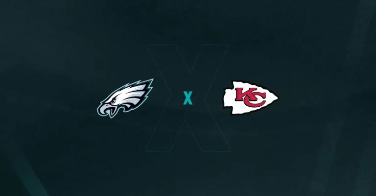 Escudos de Eagles e Chiefs