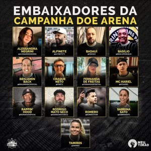 Embaixadores da vaquinha do Corinthians