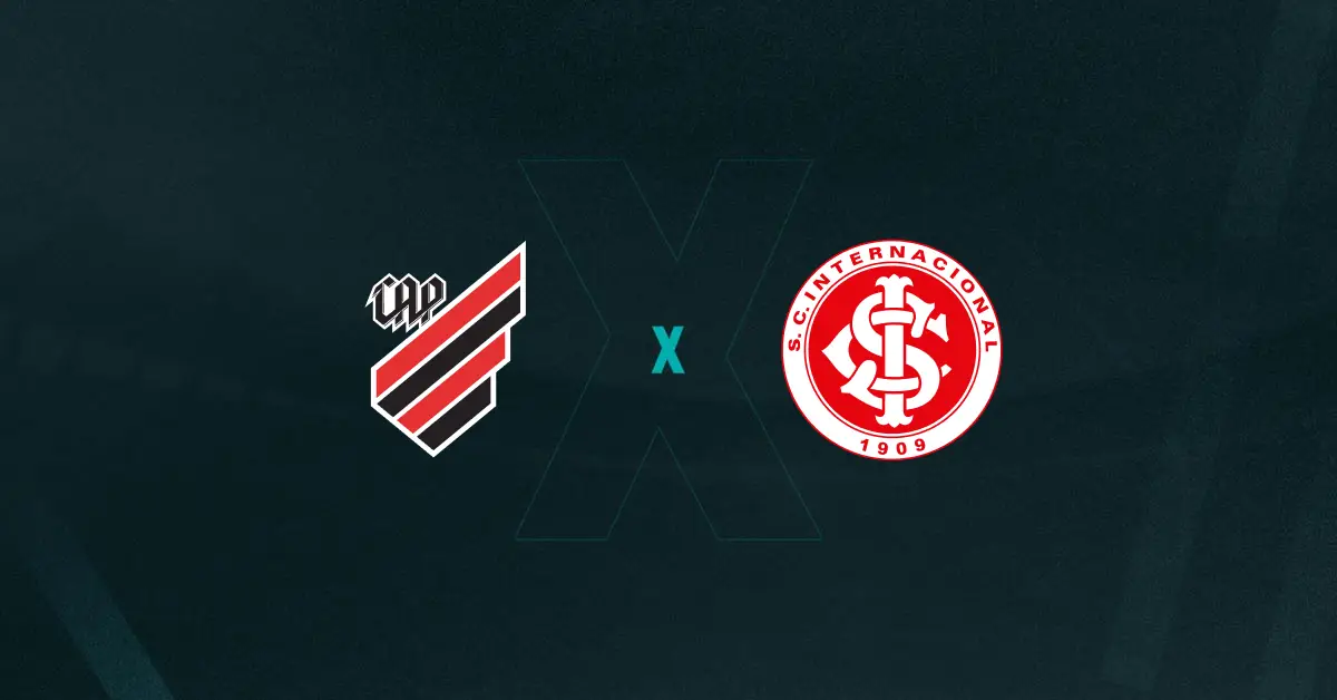 Escudos de Athletico-PR x Internacional