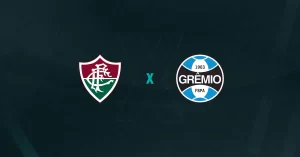 Escudos de Fluminense x Grêmio