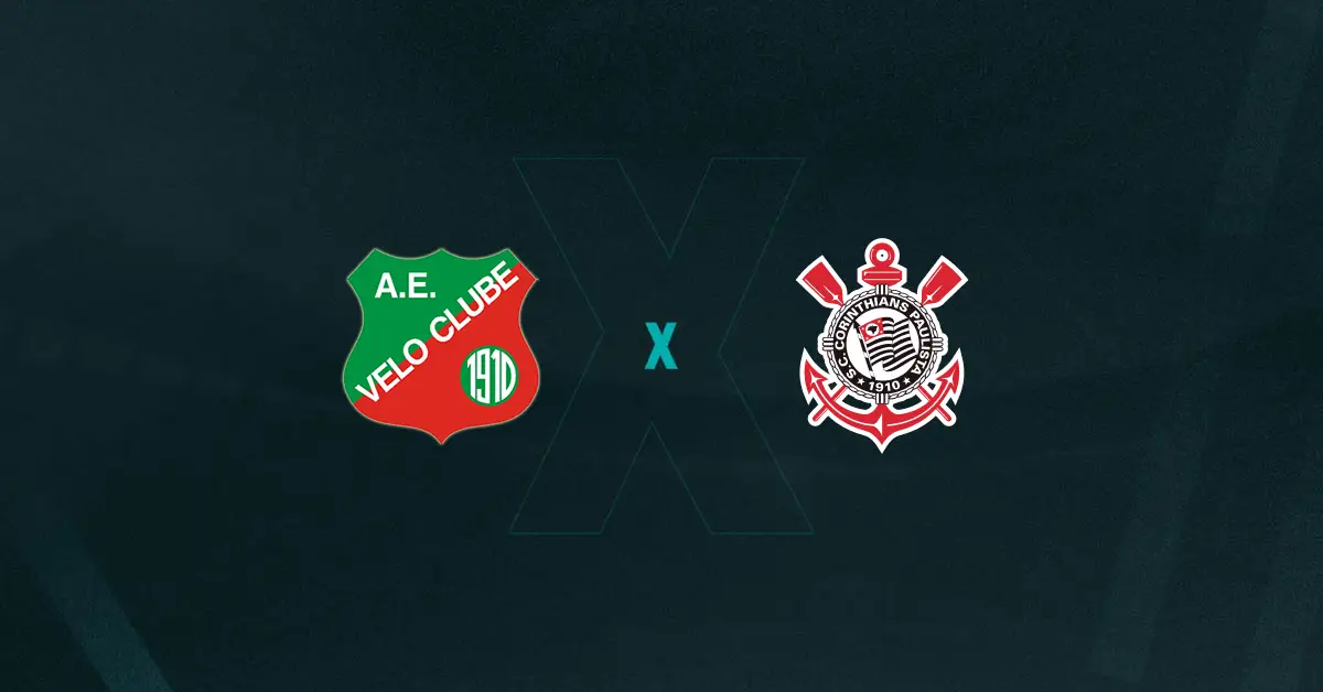 Escudos de Velo Clube x Corinthians