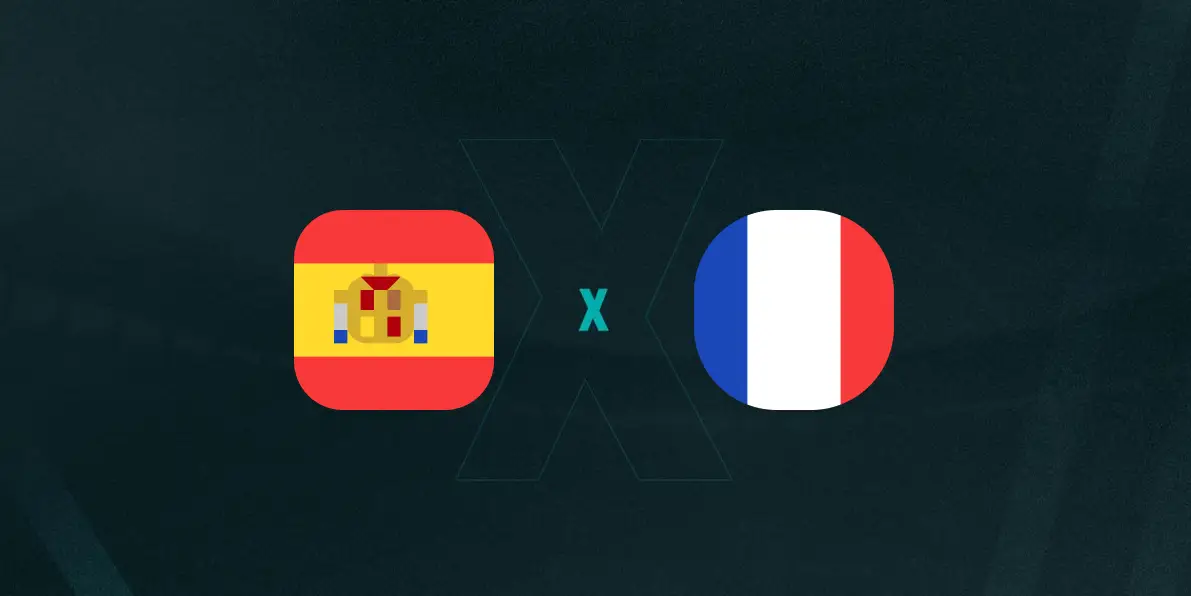 Escudos de Espanha x França