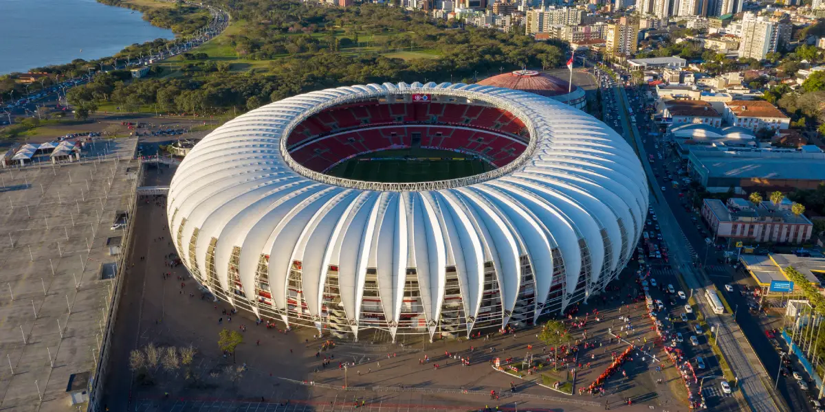 Estádio Beira Rio, em Porto Alegre