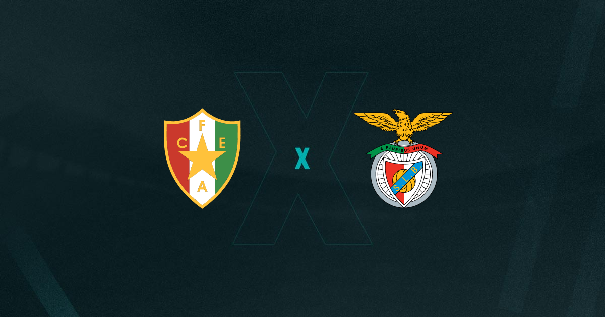Estrela da Amadora e Benfica se enfrentam pela rodada Campeonato Português.
