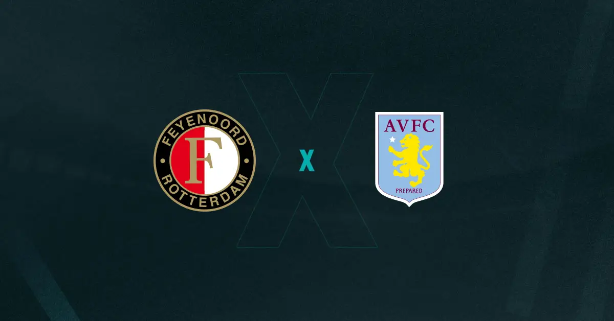 escudos de Feyenoord x Aston Villa