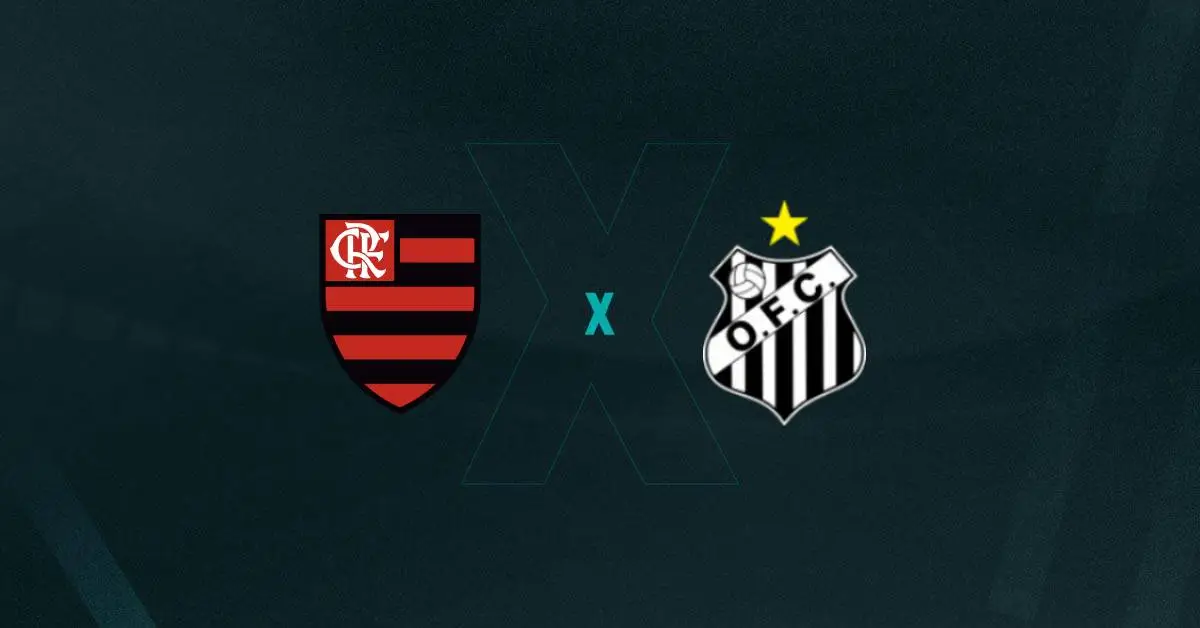 Escudos de Flamengo e Operário-MS, que duelam pela Copa do Brasil Feminina