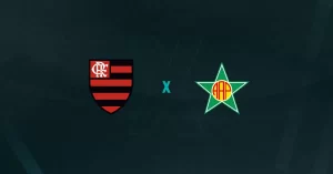 Escudos de Flamengo x Portuguesa-RJ, que se enfrentam pelo Carioca neste domingo